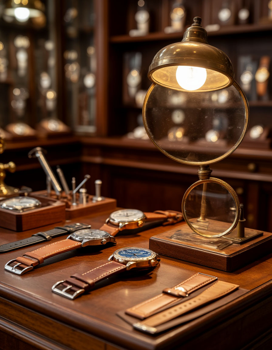 Montre en réparation